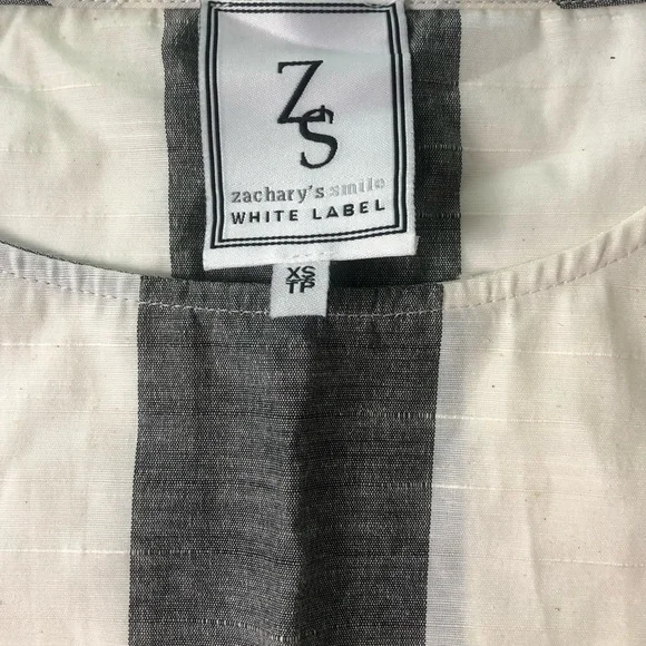 New designer Zachary’s Smile stripe dress sz xs $395 host pick ⭐️x 2 - Picture 2 of 4